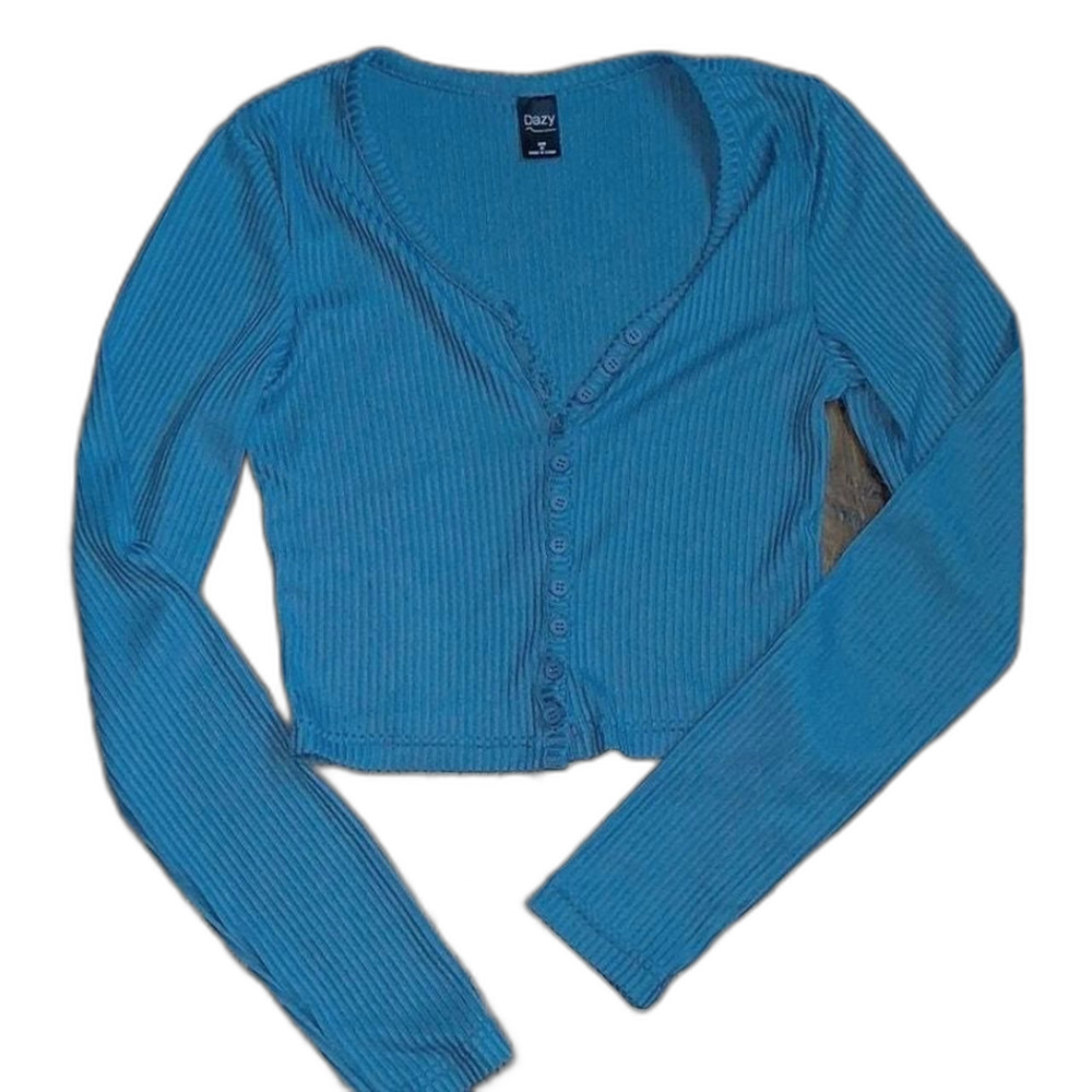 Dazy Women's Blue Blouse
